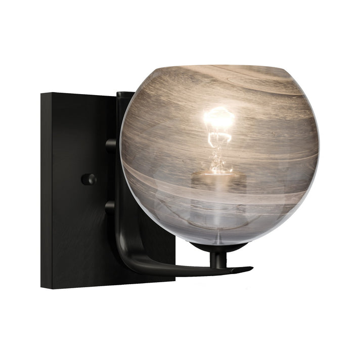 Besa 1WC-JILLYSM-BK One Light Wall Sconce, Black