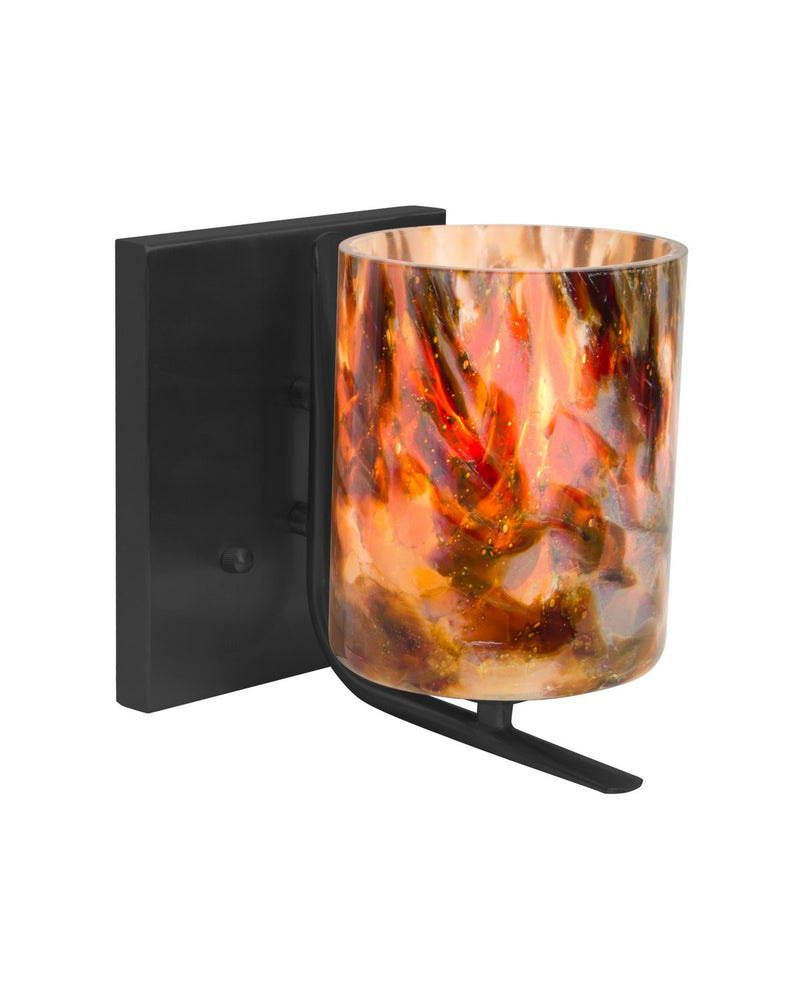 Besa 1WC-LAVA-LED-BK LED Wall Sconce, Black