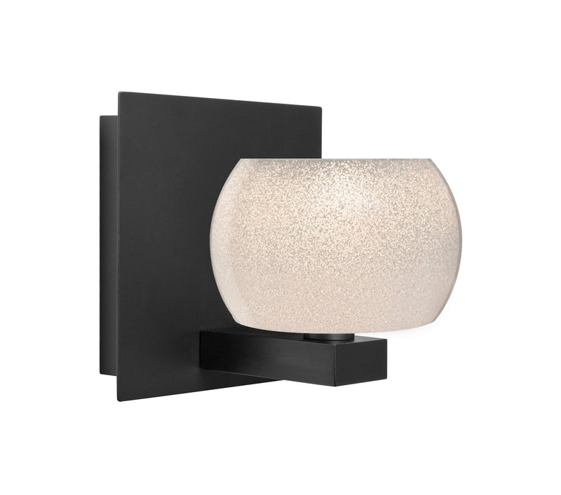 Besa 1WF-KENOWH-BK One Light Wall Sconce, Black