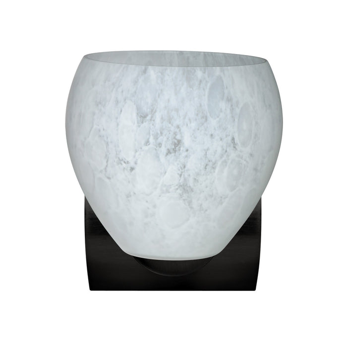 Besa 1WZ-412219-LED-BK LED Wall Sconce, Black