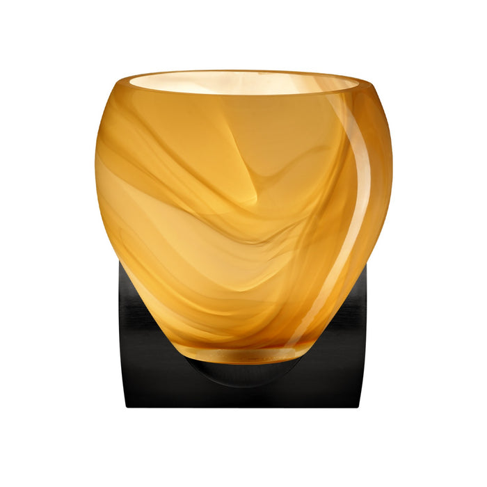 Besa 1WZ-4122HN-BK One Light Wall Sconce, Black