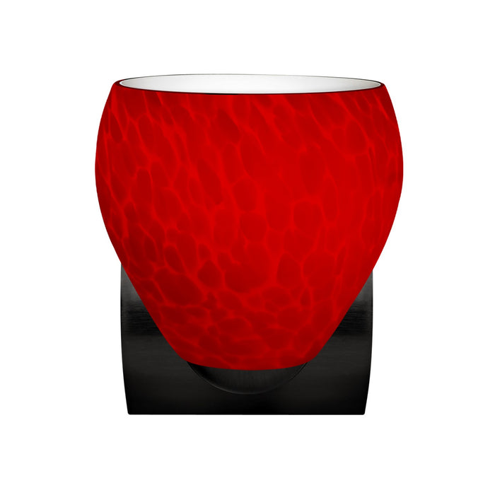 Besa 1WZ-4122RC-LED-BK LED Wall Sconce, Black