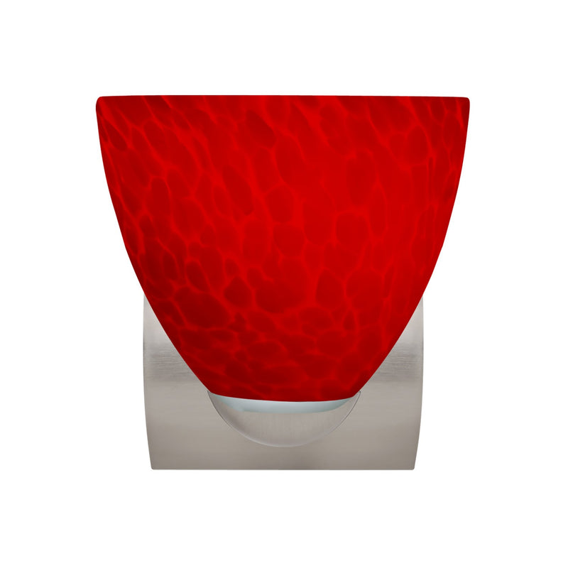 Besa 1WZ-7572RC-LED-SN LED Wall Sconce, Satin Nickel