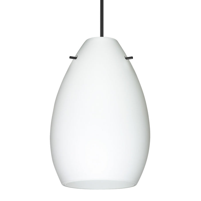 Besa 1XC-171307-LED-BK LED Pendant, Black