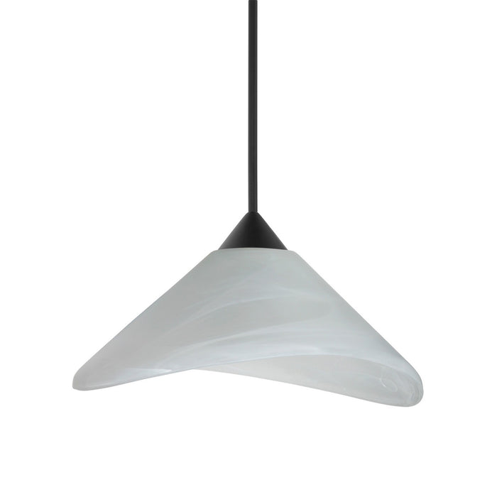 Besa 1XC-191352-BK One Light Pendant, Black