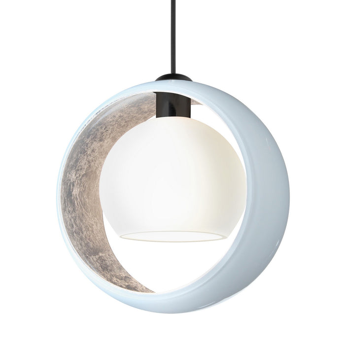 Besa 1XC-4293SF-LED-BK LED Pendant, Black