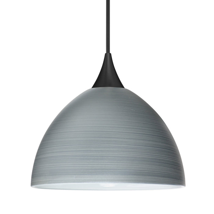 Besa 1XC-4679TN-LED-BK LED Pendant, Black