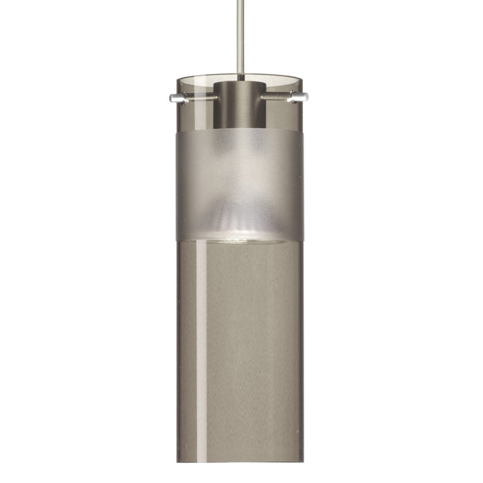 Besa 1XC-6527ES-LED-SN LED Pendant, Satin Nickel