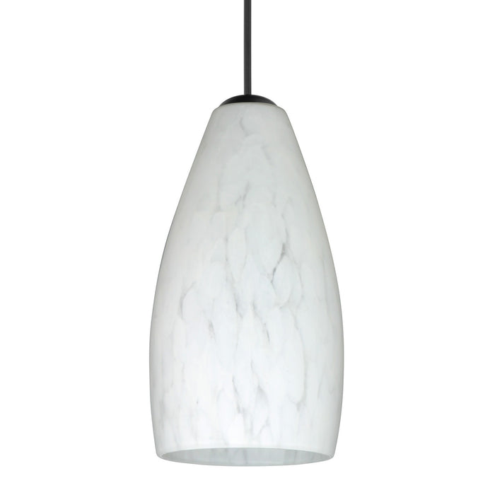 Besa 1XC-719819-BK One Light Pendant, Black
