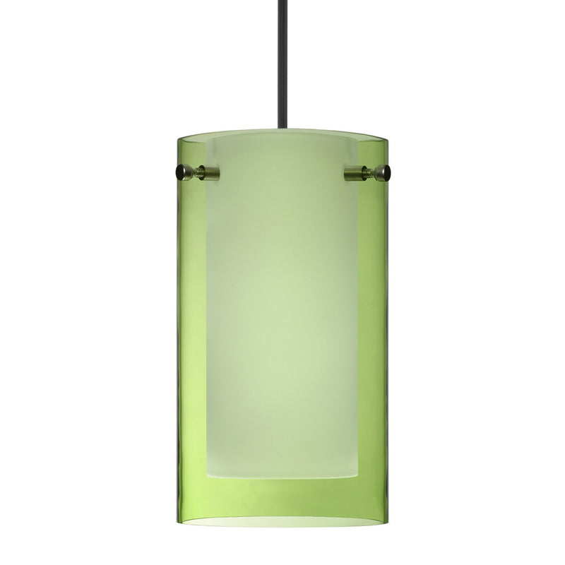 Besa 1XC-L44007-BK One Light Pendant, Black