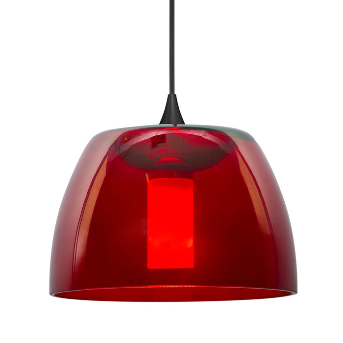 Besa 1XC-SPURRD-LED-BK LED Pendant, Black