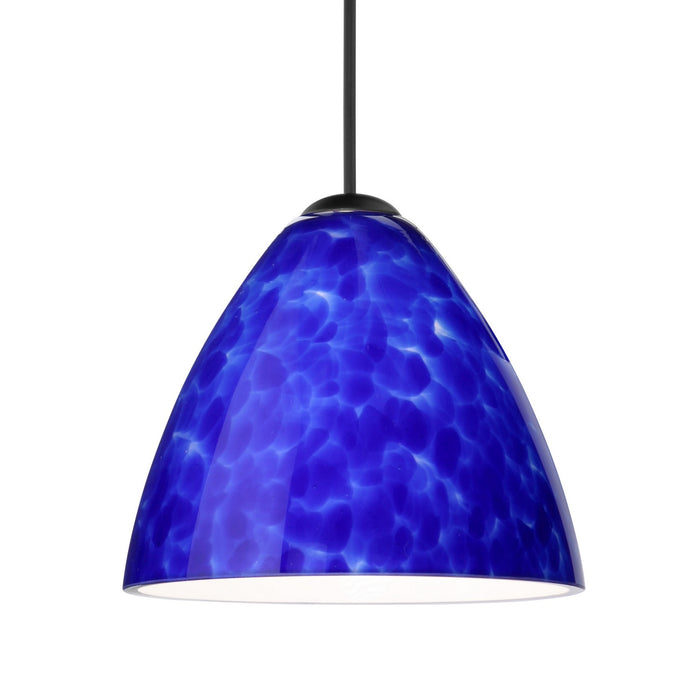 Besa 1XT-177986-BK One Light Pendant, Black