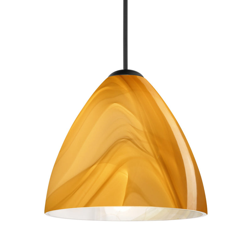 Besa 1XT-1779HN-BK One Light Pendant, Black