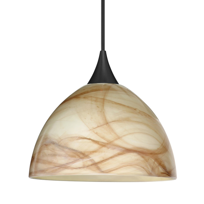 Besa 1XT-467983-LED-BK LED Pendant, Black