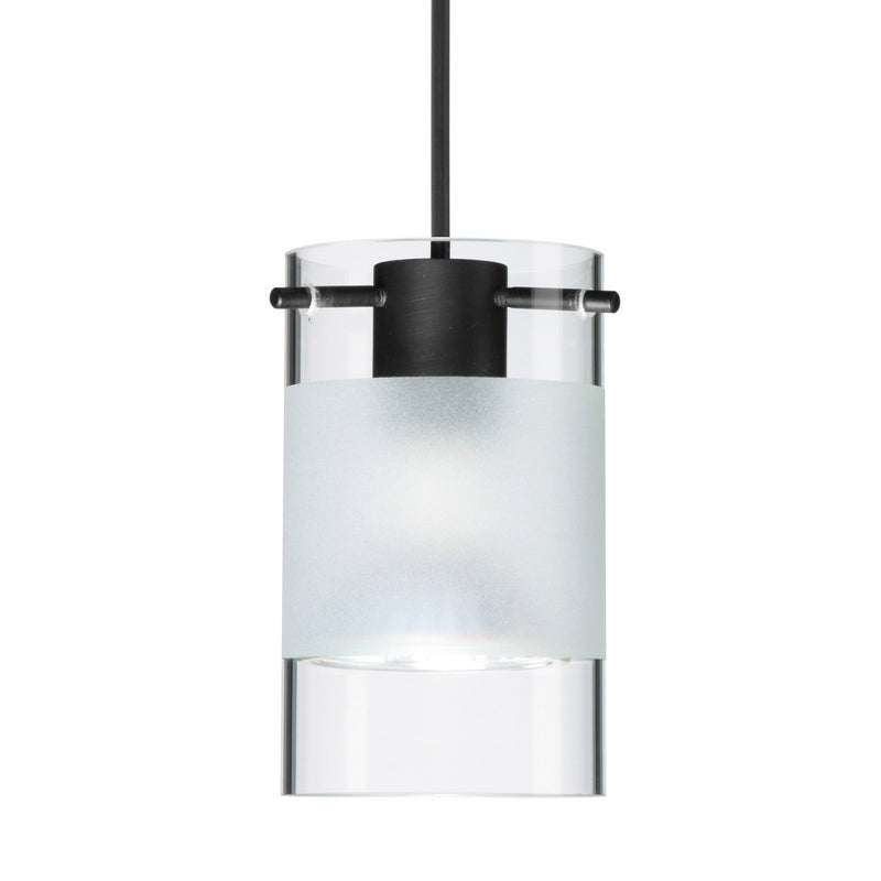 Besa 1XT-6524EC-BK One Light Pendant, Black