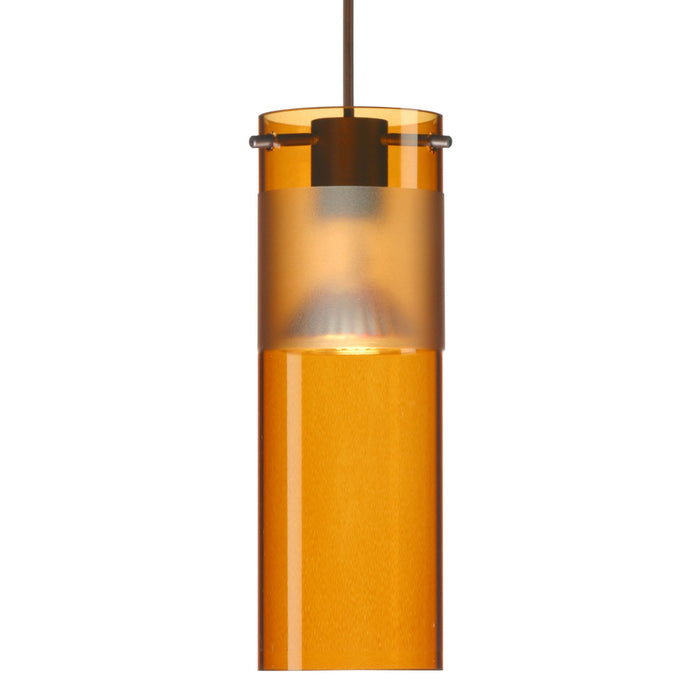 Besa 1XT-6527EG-LED-BR LED Pendant, Bronze