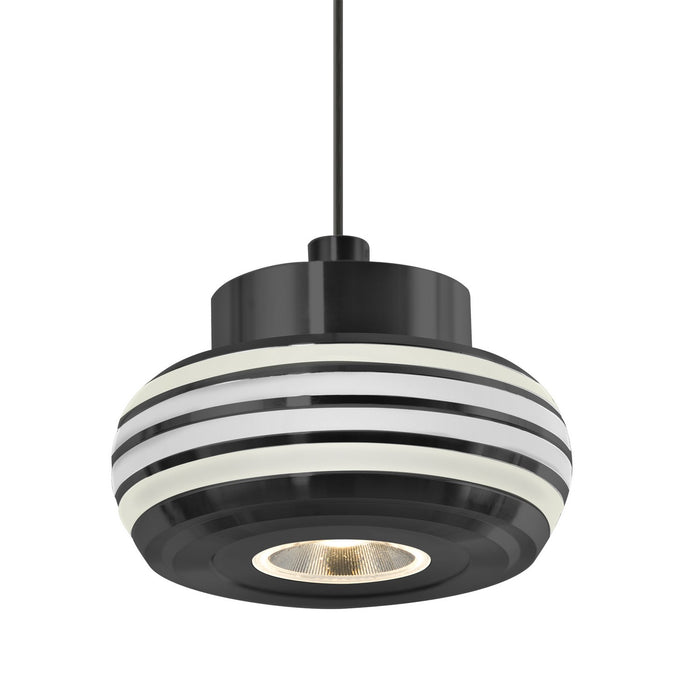 Besa 1XT-FLOW00-CLFR-LED-BK LED Pendant, Black