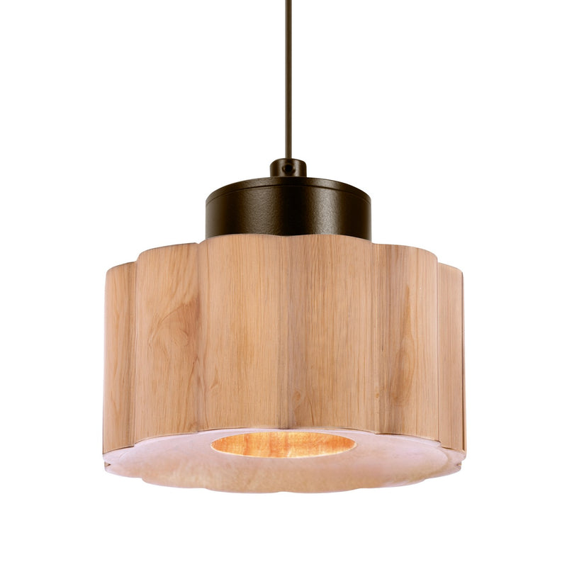 Besa 1XT-KAONA-LED-BR LED Pendant, Bronze