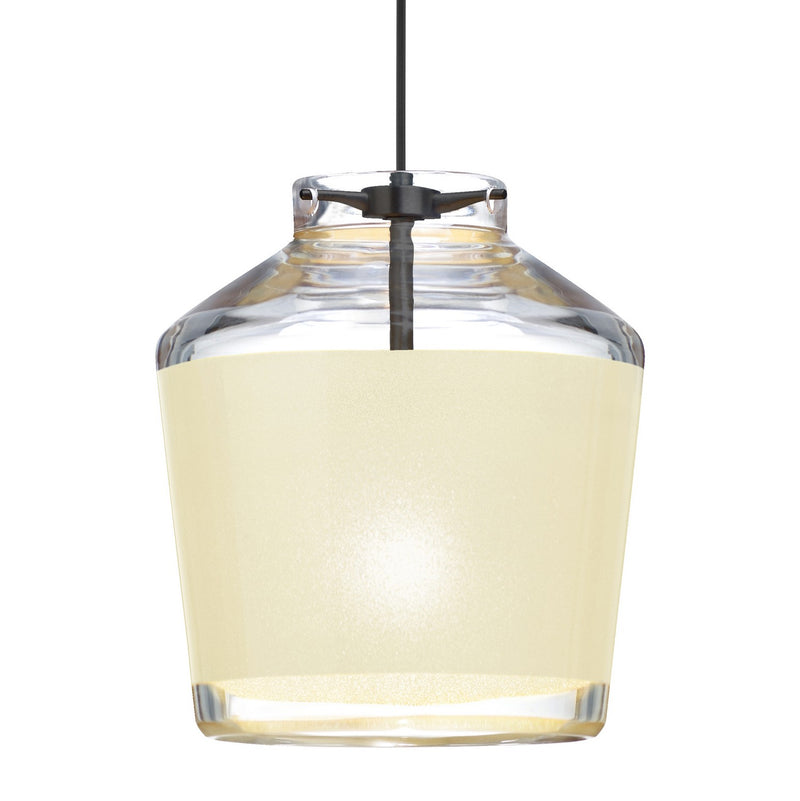 Besa 1XT-PIC6CR-LED-BK Pendant, Black