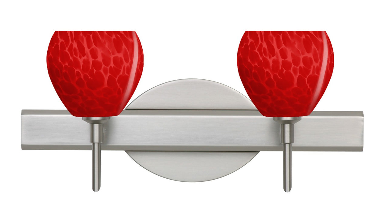 Besa 2SW-5605RC-LED-SN Wall Sconce, Satin Nickel