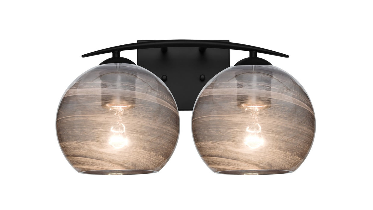 Besa 2WC-JILLYSM-EDIL-BK Vanity, Black