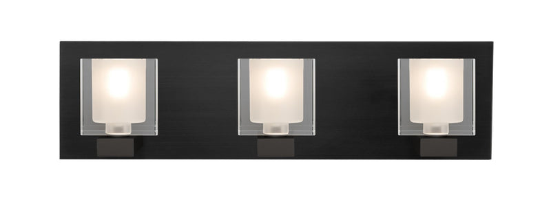 Besa 3WF-BOLOFR-LED-BK Vanity, Black