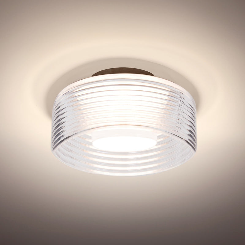 Besa BELUCLC-LED-BR Ceiling Mount, Bronze