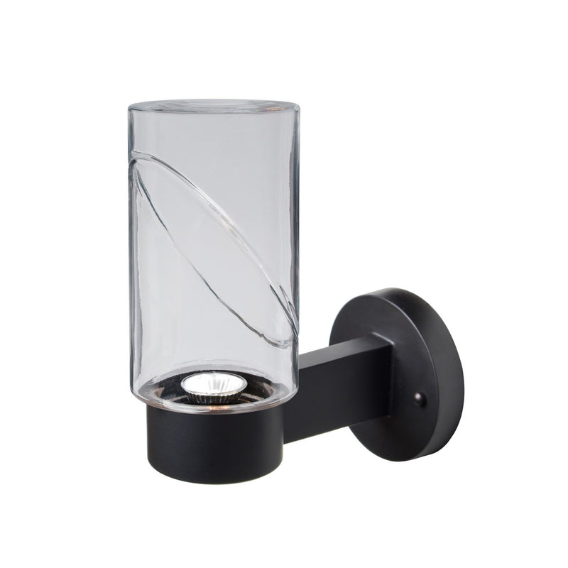 Besa BLINKCL-WALL-LED-BK Outdoor Wall Sconce, Black