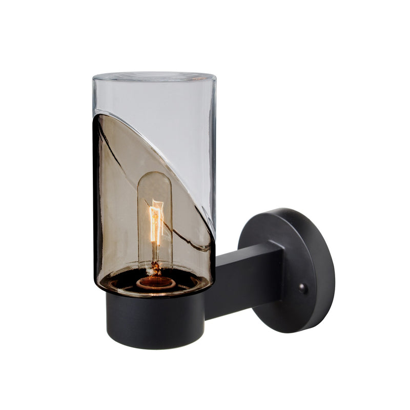 Besa BLINKSM-WALL-EDIL-BK Outdoor Wall Sconce, Black
