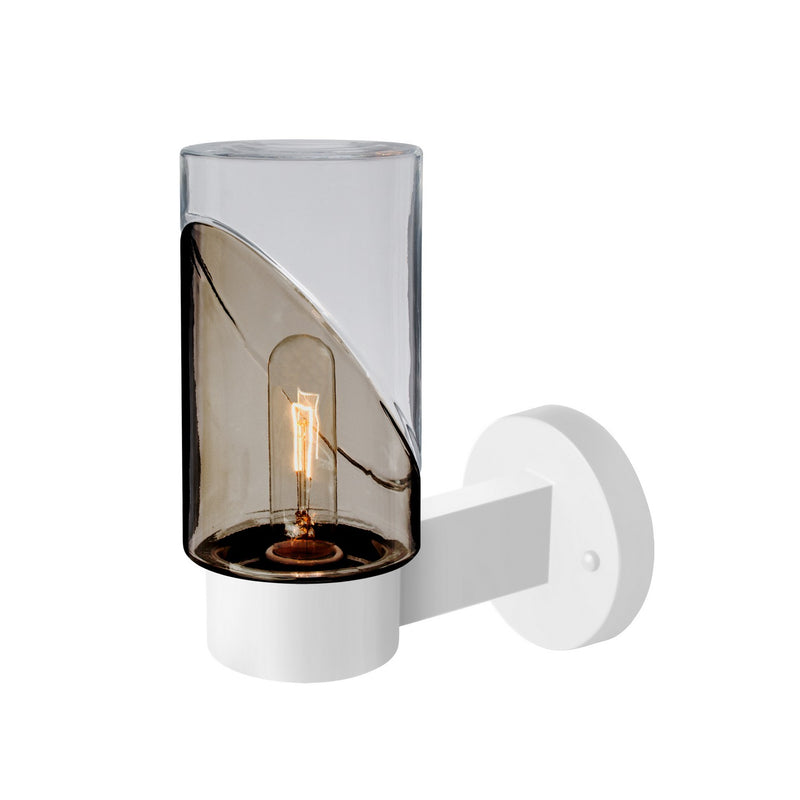 Besa BLINKSM-WALL-WH Outdoor Wall Sconce, White