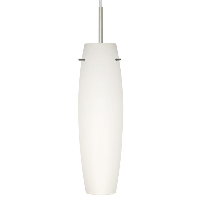Besa J-412107-LED-SN Pendant, Satin Nickel