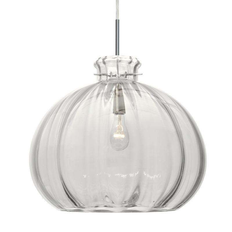 Besa J-464588-EDIL-SN Pendant, Satin Nickel