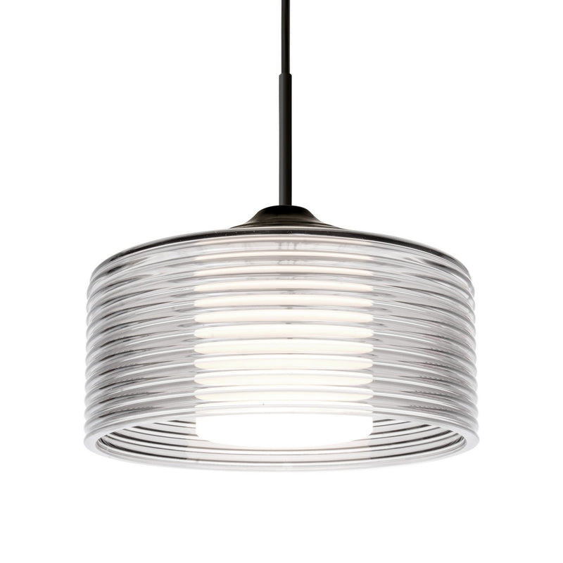 Besa J-BELUCL-LED-BK Pendant, Black