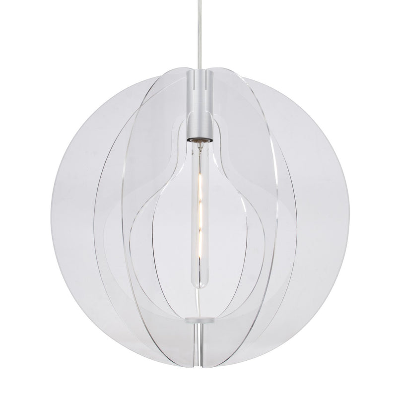 Besa J-BENITOGL-EDIL-SN Pendant, Satin Nickel