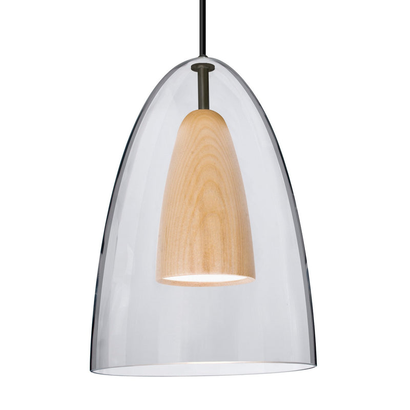 Besa J-DANOCLNA-LED-BK Pendant, Black