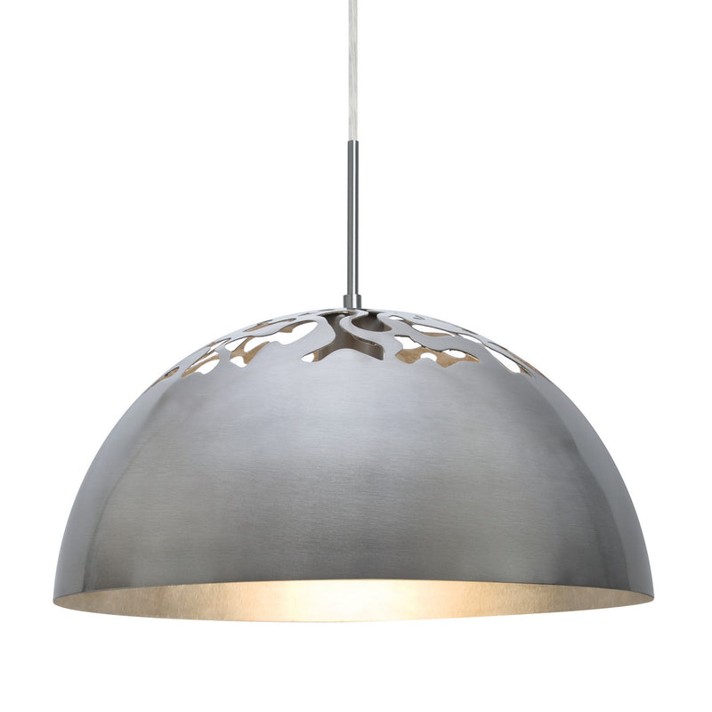 Besa J-GORDY-LED-SN Pendant, Satin Nickel