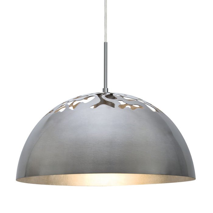 Besa J-GORDY-LED-SN Pendant, Satin Nickel
