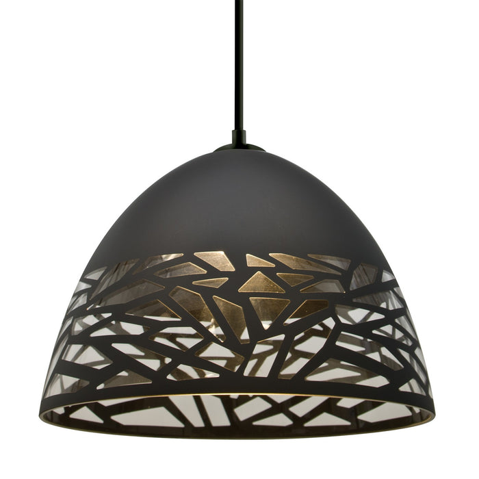Besa J-KIEVBK-LED-BK Pendant, Black