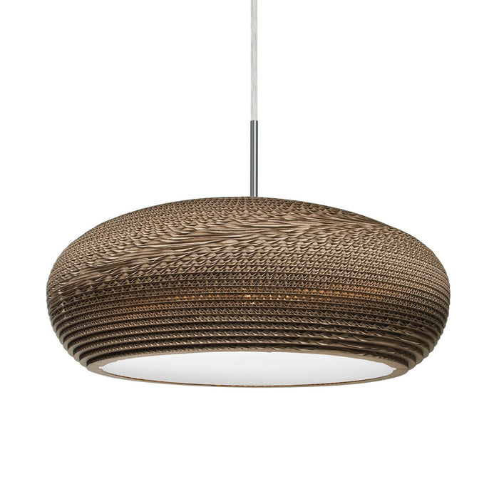 Besa J-VENUS-LED-SN Pendant, Satin Nickel