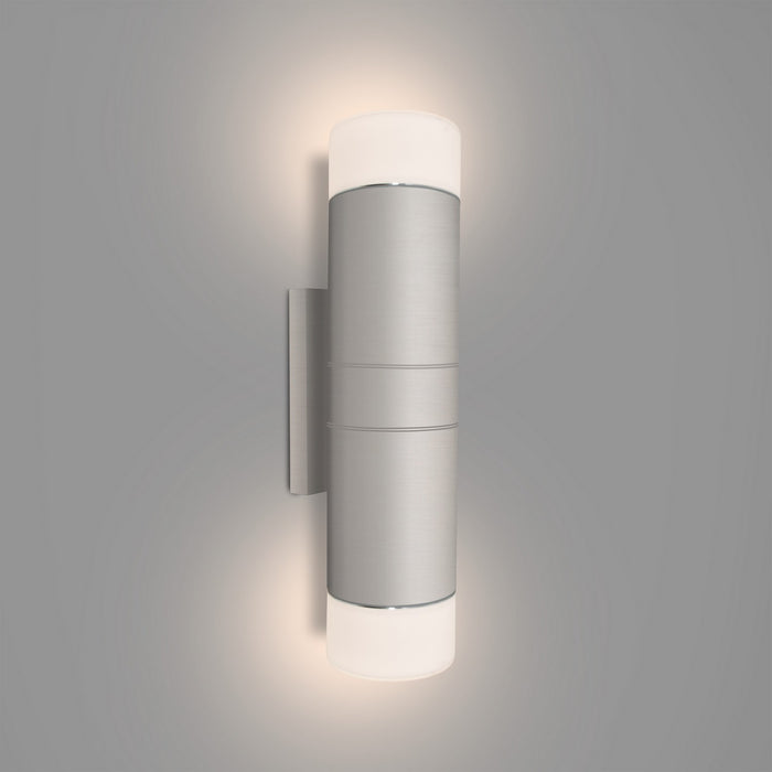 Besa KAYA24-SW-LED-SL Wall Sconce, Silver