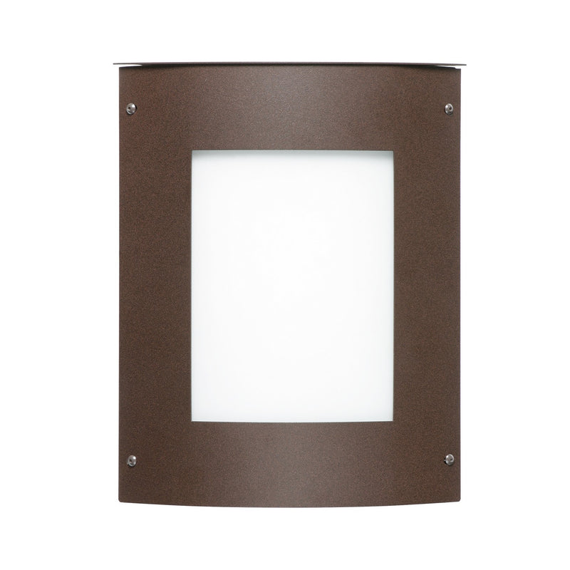 Besa MOTO11SQ-WA-BR Outdoor Lantern, Bronze
