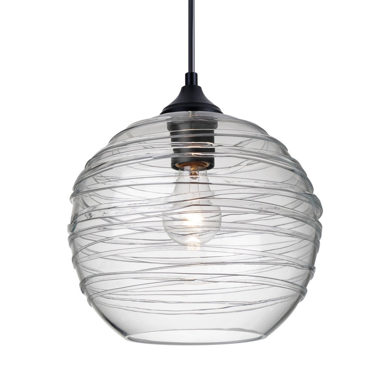 Besa OP-462761-EDIL-BK Pendant, Black