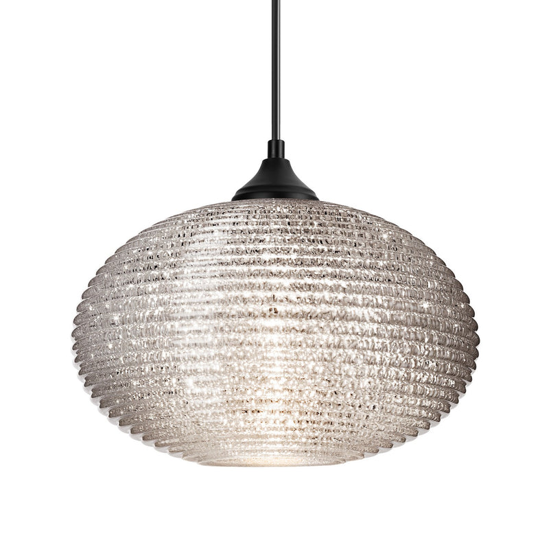 Besa OP-4912GL-BK Pendant, Black