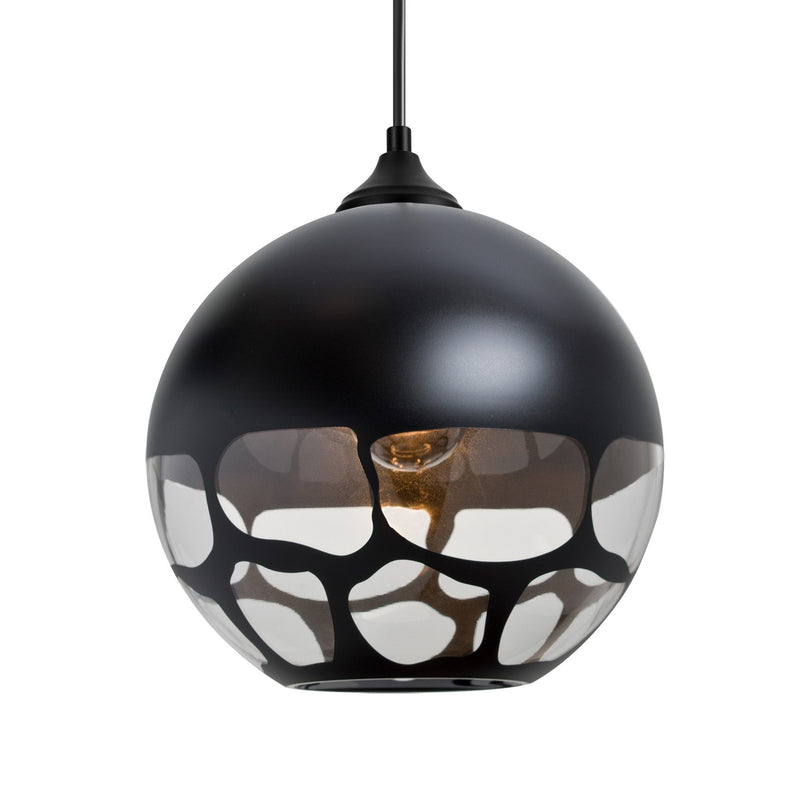 Besa OP-ROCKYBK-LED-BK Pendant, Black