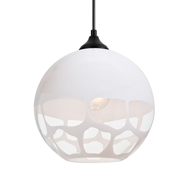Besa OP-ROCKYWH-LED-BK Pendant, Black
