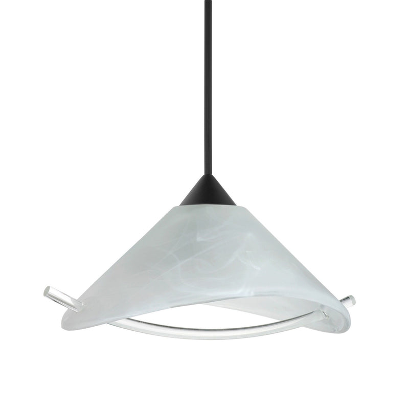 Besa RXP-181304-LED-BK Pendant, Black
