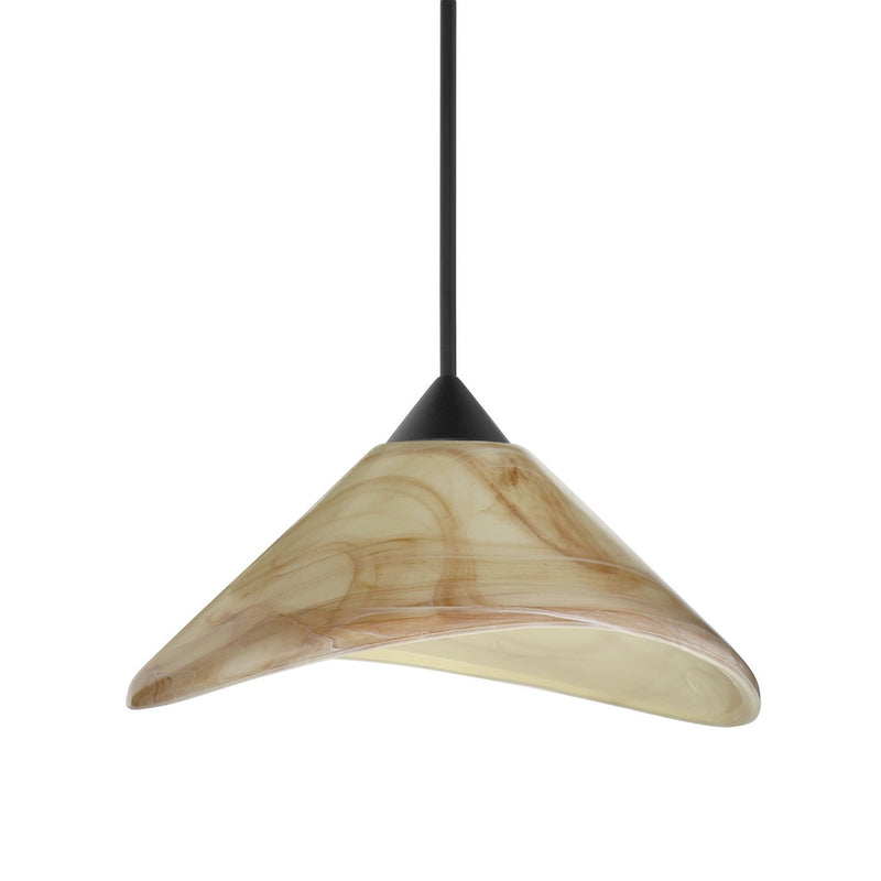 Besa RXP-191383-LED-BK Pendant, Black