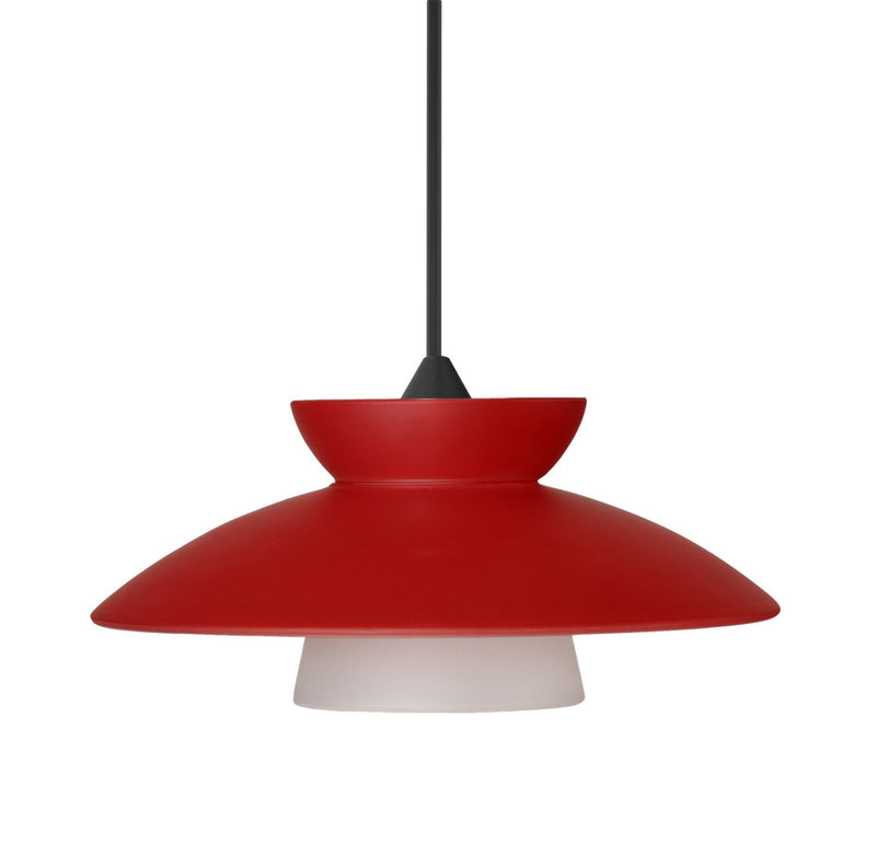 Besa RXP-271831-LED-BK Pendant, Black