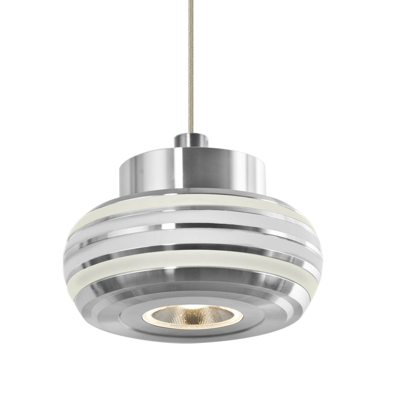 Besa RXP-FLOW00-CLFR-LED-SN Pendant, Satin Nickel
