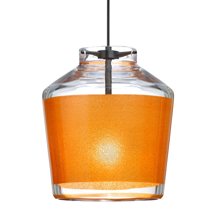 Besa RXP-PIC6GD-BK Pendant, Black
